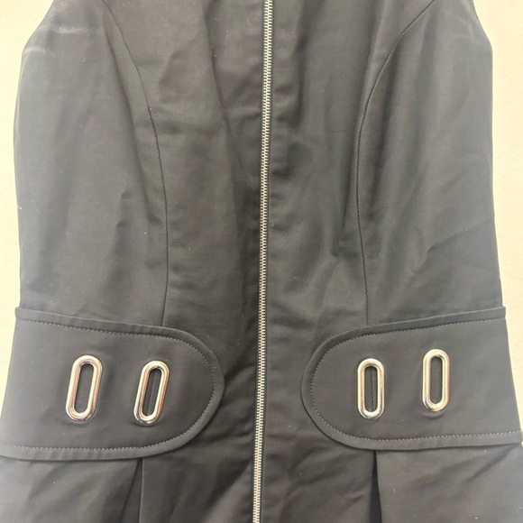 Michael Kors Collection A Line Zipper Front Dress - Picture 5 of 12